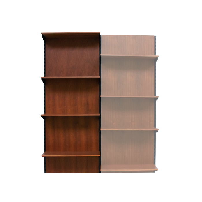 Amsterdam boekenkast  - Walnoot - 80 cm