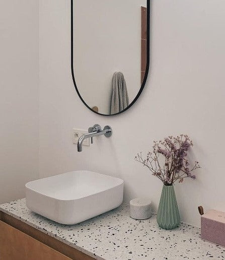 Ronde vierkant porseleinen lavabo alt