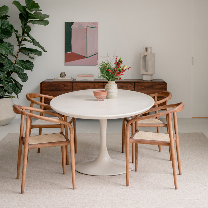eettafel camille tuliporm 200cm