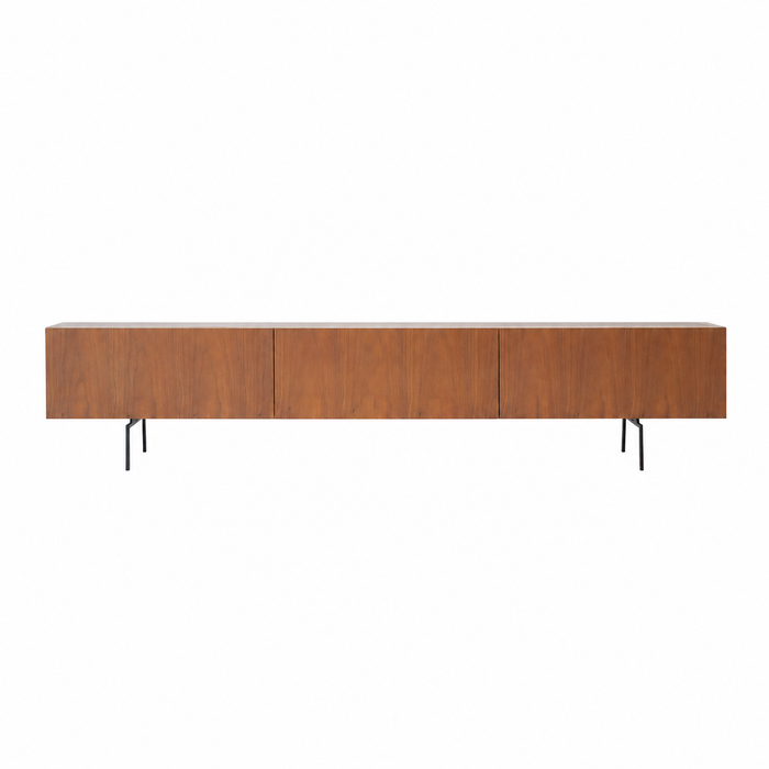 TV meubel - Duinkerke - Walnoot - 220 cm