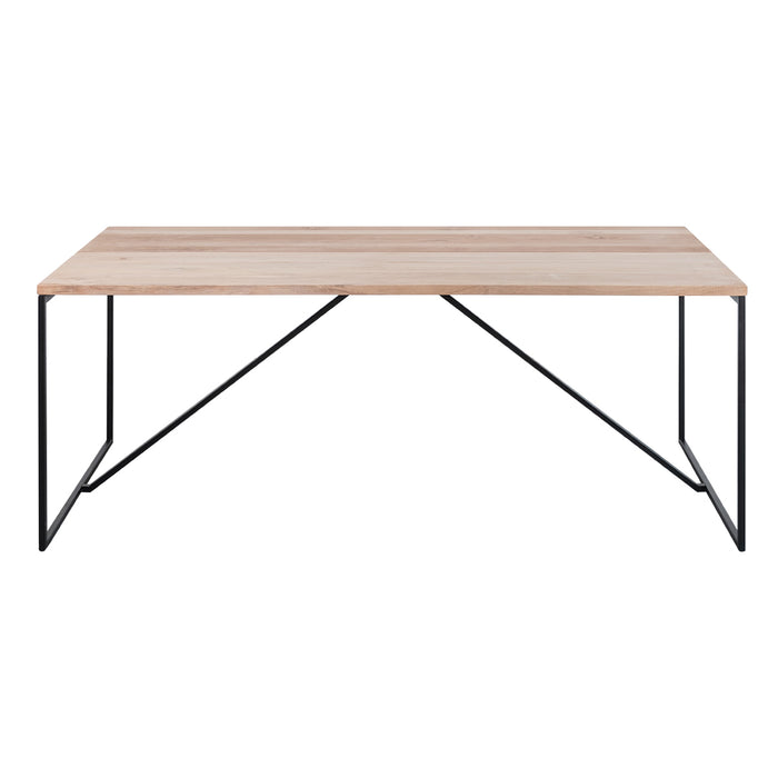 rechthoekige eettafel voor buiten in teak hout