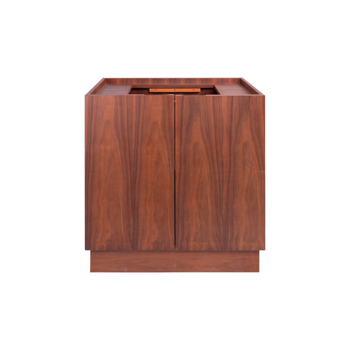 Vintage Badmeubel Felix - Walnoot - 80 cm