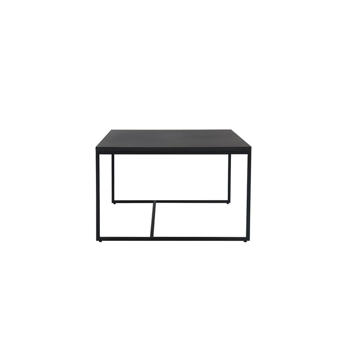 vierkante salontafel Miles Zwart Keramiek 55cm