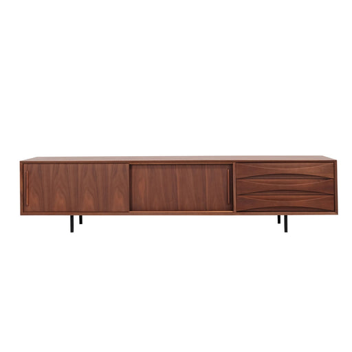 Oskar TV dressoir met lades Walnoot